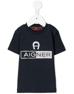 Футболка с логотипом Aigner kids