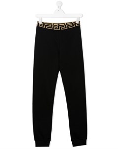 Спортивные брюки с логотипом Versace kids