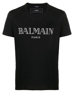 Футболка с логотипом Balmain