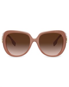 Солнцезащитные очки в массивной оправе Burberry eyewear