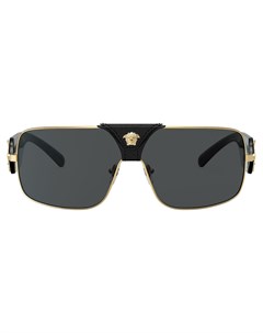 Солнцезащитные очки в прямоугольной оправе Versace eyewear