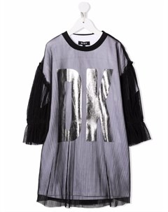 Платье джемпер с логотипом Dkny kids