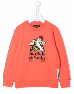 Толстовка с логотипом Scotch&soda