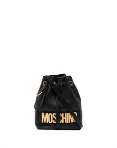 Мини сумка с логотипом Moschino