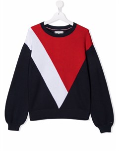 Джемпер в стиле колор блок Tommy hilfiger junior