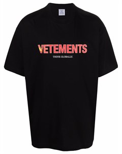 Футболка с логотипом Vetements