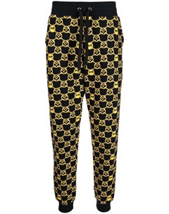 Спортивные брюки Double Question Mark Moschino