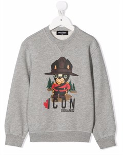 Толстовка с графичным принтом Dsquared2 kids