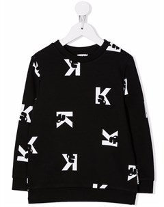 Толстовка с логотипом Karl lagerfeld kids