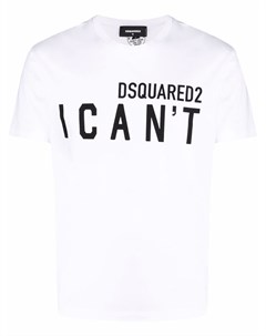 Футболка I can t с логотипом Dsquared2