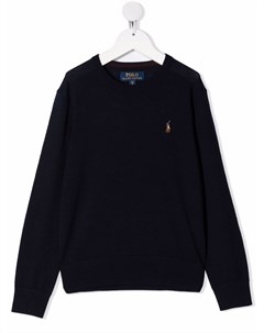 Джемпер с вышитым логотипом Pony Ralph lauren kids