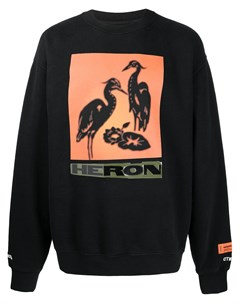 Толстовка с графичным принтом Heron preston