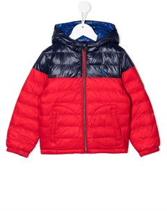 Двусторонний пуховик в стиле колор блок Ralph lauren kids