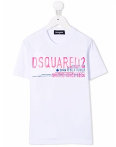 Футболка с логотипом Dsquared2 kids