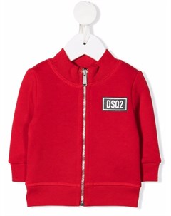 Бомбер с нашивкой логотипом Dsquared2 kids