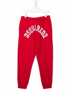 Спортивные брюки с логотипом Dsquared2 kids