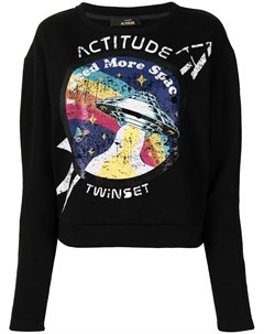 Джемпер Attitude с принтом Twinset