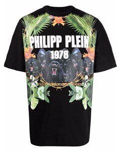 Футболка с графичным принтом Philipp plein