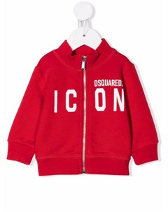 Джемпер на молнии с принтом Dsquared2 kids