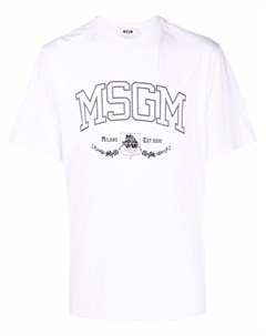 Футболка с логотипом Msgm