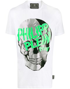 Футболка с декором Skull Philipp plein