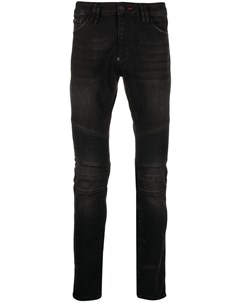 Узкие джинсы Biker Institutional Philipp plein