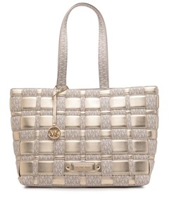 Большая плетеная сумка тоут Ivy Michael michael kors