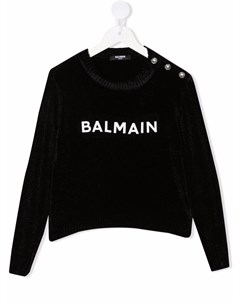 Джемпер с логотипом Balmain kids