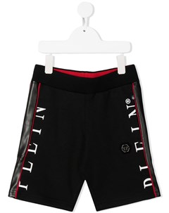 Спортивные шорты с логотипом сбоку Philipp plein junior