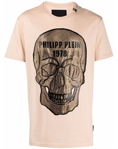 Футболка с декором Skull и кристаллами Philipp plein