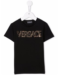 Футболка с логотипом Versace kids