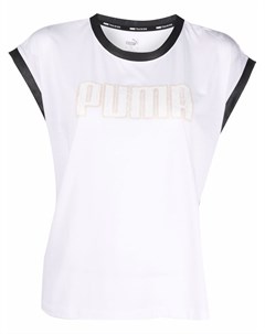 Футболка с контрастной отделкой и логотипом Puma