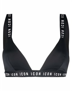 Лиф бикини с принтом Icon Dsquared2