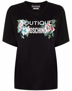 Футболка с логотипом Boutique moschino