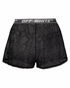 Кружевные боксеры с логотипом Off-white