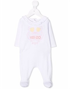 Комбинезон с вышитым логотипом Kenzo kids