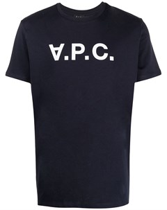 Футболка с логотипом A.p.c.