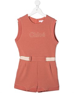 Комбинезон с логотипом Chloé kids