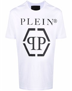 Футболка с логотипом Hexagon Philipp plein