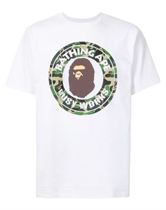 Футболка Busy Works с камуфляжным принтом A bathing ape®