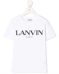 Футболка с логотипом Lanvin enfant