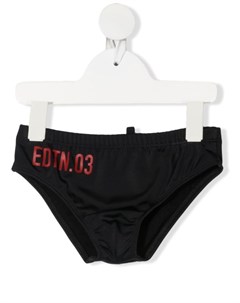 Плавки с принтом Edtn 03 Dsquared2 kids