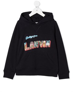 Худи с логотипом Lanvin enfant