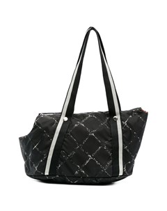 Сумка для собаки 2010 х годов с узором Chanel pre-owned