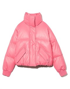 Пуховик с вышитым логотипом Mm6 maison margiela kids