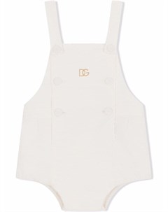 Боди с вышитым логотипом Dolce & gabbana kids