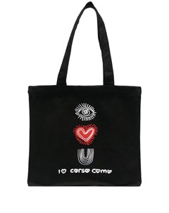 Сумка тоут с принтом I Love You 10 corso como