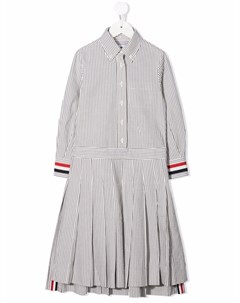 Платье рубашка со складками Thom browne kids