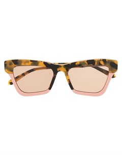 Массивные солнцезащитные очки Karen walker