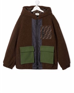 Куртка с принтом FF Fendi kids